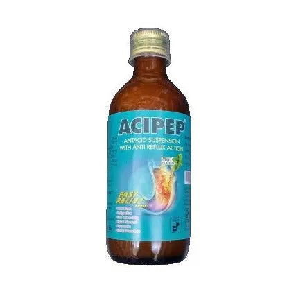 Acipep 100ml Mint Flavor With Anti Reflux Action AIB Allied Product & PHARMACY Stores LTD