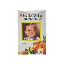 Afrabvite Drops Multivitamin For Children Health AIB Allied Product & PHARMACY Stores LTD