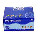 Cannula Blue Agary I.V. 22G/25M - Sterile/Disposable/ Individual Blister Packed/ Printed Box Packing. - Kanozon.com
