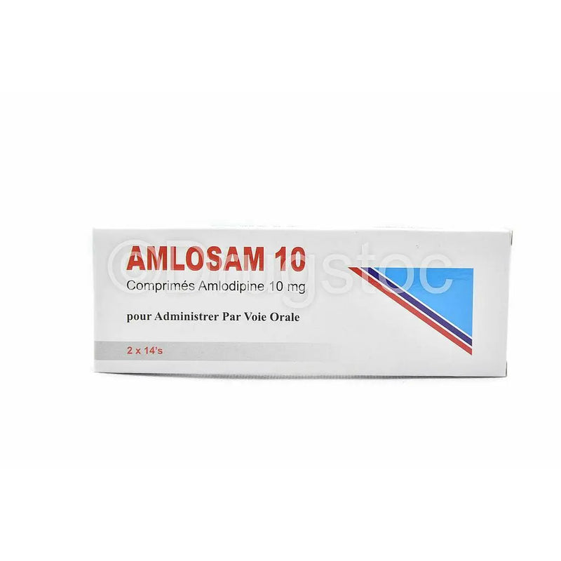 Amlosam Amlodipine 10mg 28 Tablets AIB Allied Product & PHARMACY Stores LTD