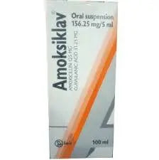 Amoksiklav 156 Oral Suspension AIB Allied Product & PHARMACY Stores LTD