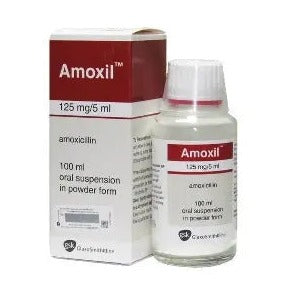 Amoxil Amoxicillin Suspension 100ml