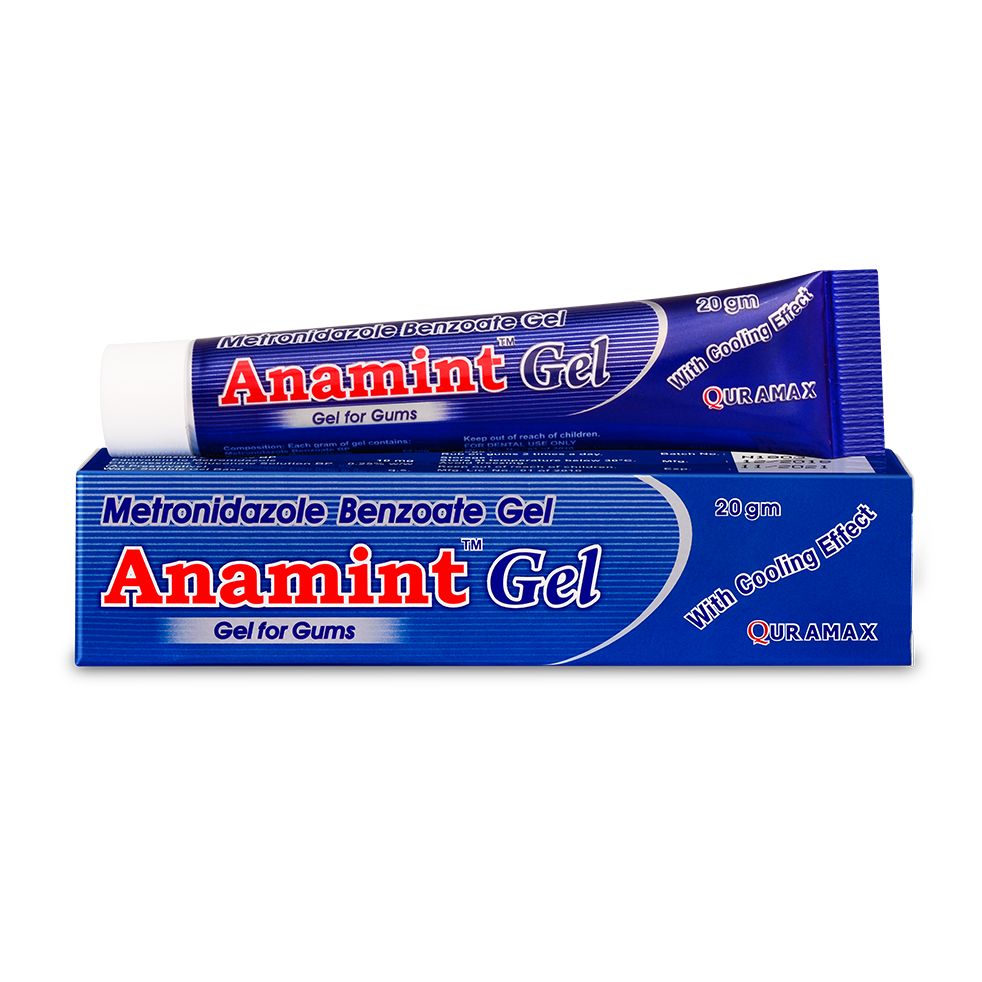 Anamint Gel Metronidazole Benzoate for Gums