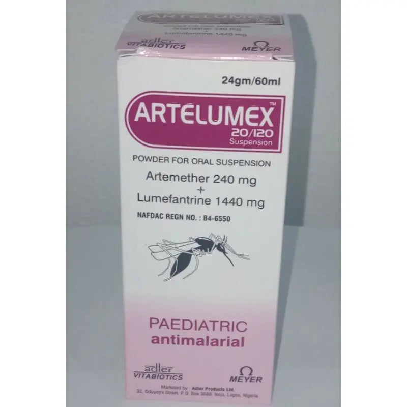 Artelumex 20/120 suspension AIB Allied Product & PHARMACY Stores LTD
