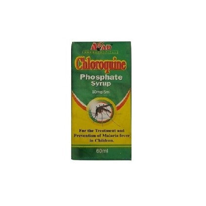 Asad Chloroquine 60ml prevent and treat malaria AIB Allied Product & PHARMACY Stores LTD
