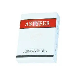 Astyfer Amino acid Iron Capsules - Amino acid Iron and Vitamins 20 Capsules in a Packet AIB Allied Product & PHARMACY Stores LTD
