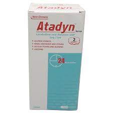 Atadyn Loratadine antihistamine 100ml for allergy symptoms AIB Allied Product & PHARMACY Stores ltd