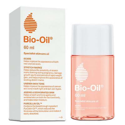 Bio-Oil 60ml for stretch marks scars uneven tone ageing and dehydrated skin