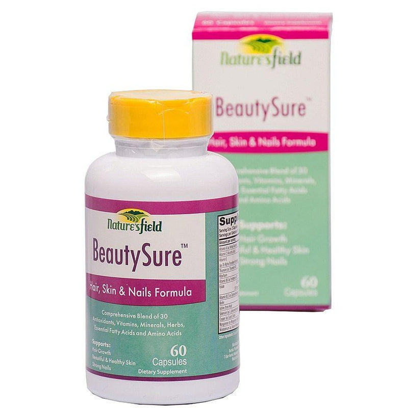 Beauty Sure Capsules support lustrous hair strong nails and beautiful skin AIB Allied Product & Pharmacy Stores LTD