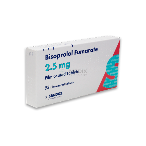Bisoprolol Fumerate 2.5mg/5mg treat high blood pressure AIB Allied Product & PHARMACY Stores LTD