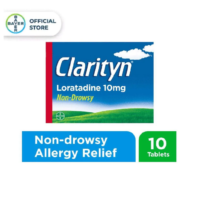Clarityn Non-drowsy 24 hours Allergy Relief Tablets 10s