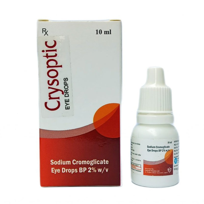 Crysoptic Sodium Cromoglicate Eye Drop 2%