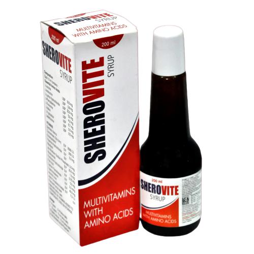Sherovite Multivitamins Amino Acids 200ml power your immunity AIB Allied Product & PHARMACY Stores LTD