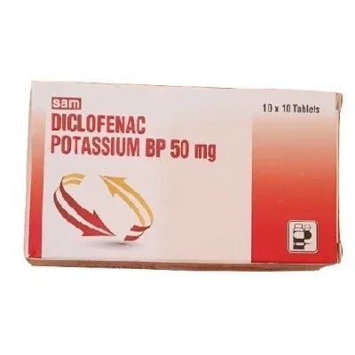 Sam Diclofenac Sodium 10 Tablets 50mg