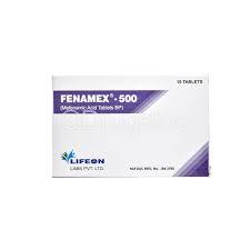 Fenamax 500 Mefanamic Acid Tablets AIB Allied Product & PHARMACY Stores LTD