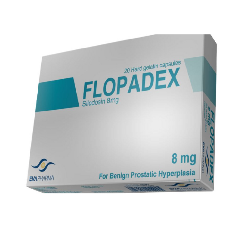 Flopadex silodosin 8mg capsules AIB Allied Product & PHARMACY Stores LTD