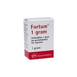 Fortum ceftazidime 1grm injection AIB Allied Product & PHARMACY Stores LTD