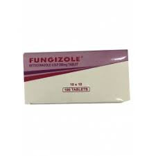 Fungizole Ketaconazole Tablet 200mg AIB Allied Product & PHARMACY Stores LTD