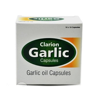 Garlic Oil Capsules Antioxidants 10 Capsules AIB Allied Product & PHARMACY Stores LTD