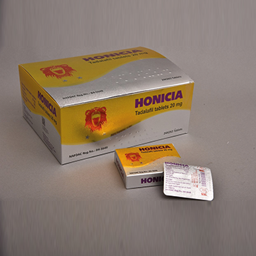 Honicia Tadalafil Tablet 20mg Helps maintain erection AIB Allied Product & PHARMACY Stores ltd