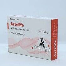 Artelife Injection 150mg Arteether Alpha Beta AIB Allied Product & PHARMACY Stores LTD