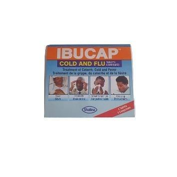Ibucap Cold and Flu Tablets Treatment of Catarrh Cold and Fever AIB Allied Product & PHARMACY Stores LTD