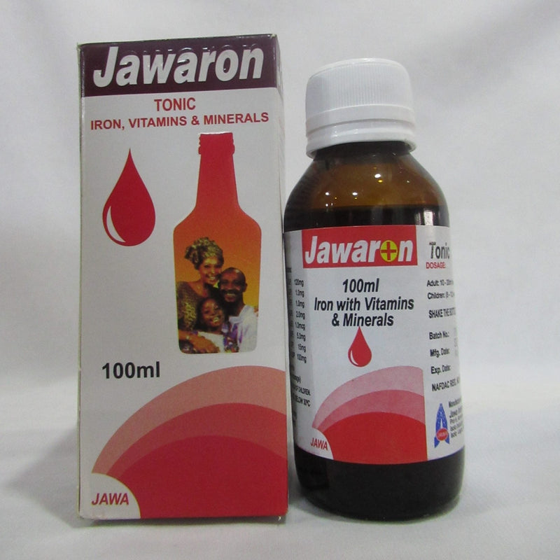 Jawaron 100ml Blood Tonic Iron Vitamin and Mineral