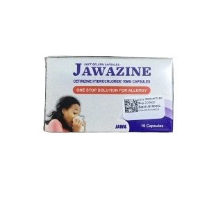 Jawazine Capsules - Cetirizine HCL- 10mg One Stop Solution for Allergy AIB Allied Product & PHARMACY Stores LTD