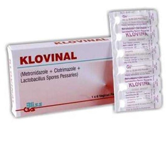 Klovinal Clotrimazole Vaginal Tablet AIB Allied Product & PHARMACY Stores ltd