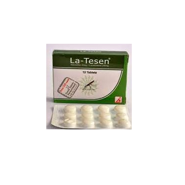 La-tesen Arthemether 80 Lumefantrine 480 Tablet AIB Allied Product & PHARMACY Stores LTD