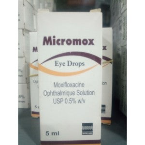 Micromox Moxifloxacin Eye Drops Solution AIB Allied Product & PHARMACY Stores ltd
