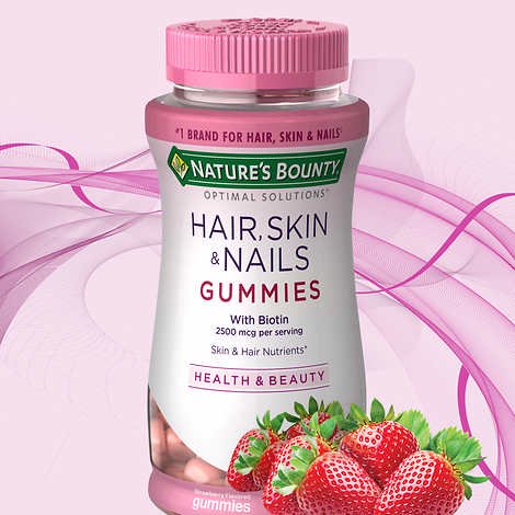 Natures Bounty Hair skin & Nails Gummies AIB Allied Product & PHARMACY Stores LTD