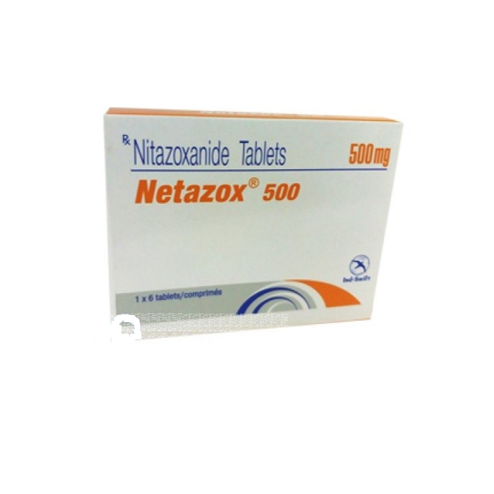 Netazox Nitazoxanide Tablets 500mg