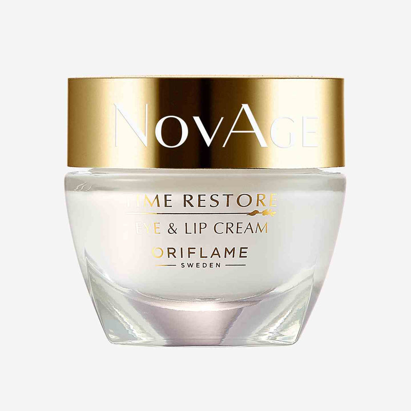 Oriflame NovAge Time Restore eye & lip cream 15ml Kanozon