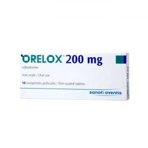 Orelox 200mg Cefpodixime Tablet Used to Treat Infections