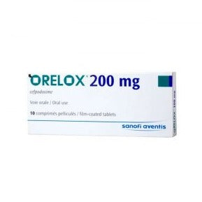 Orelox 200mg Cefpodixime Tablet AIB Allied Product & PHARMACY Stores LTD