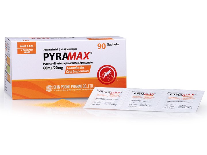 Pyramax pyronaridine-artesunate Treat complicated Malaria AIB Allied Product & PHARMACY Stores LTD