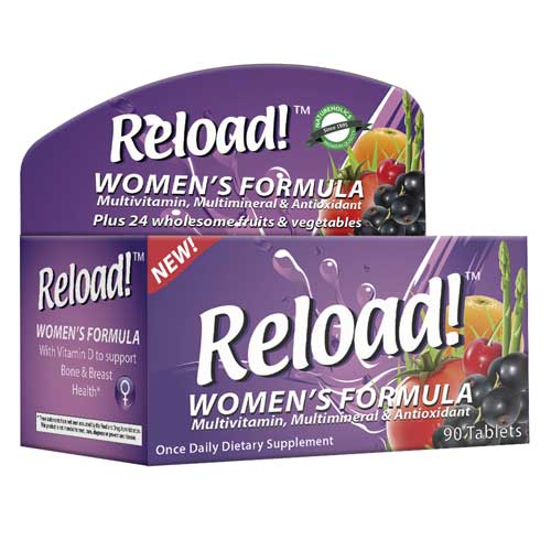 Reload Women's Formula Multivitamin Help Women Achieve Optimal Health 30 Tablets AIB Allied Product & PHARMACY Stores LTD