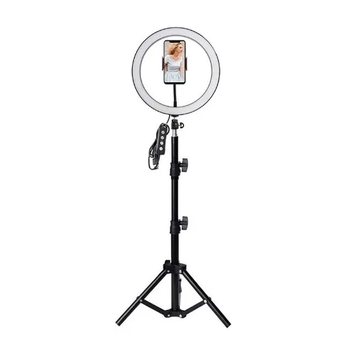 LED Ring Light With Stand For Live Streaming -10" - 26cm