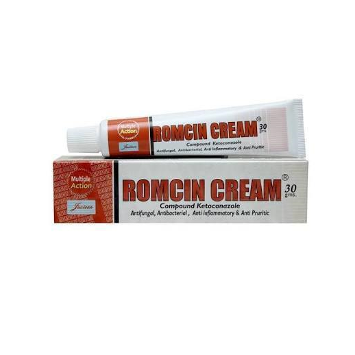Romcin fungal infections Cream 30grms AIB Allied Product & PHARMACY Stores LTD