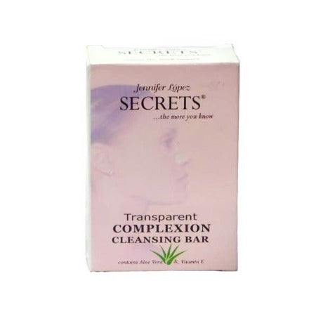 Jennifer Lopez Secrets transparent complexion cleansing bar soap Kanozon.com