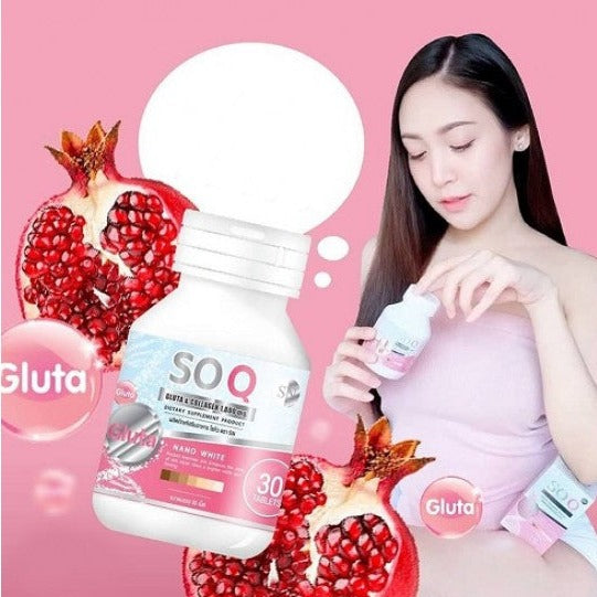 SOQ Gluta Collagen Nano White Dietary Supplement AIB Allied Product & PHARMACY Stores LTD