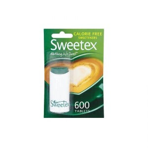 Sweetex Calorie Free Sweeteners 600 Tabs AIB Allied Product & PHARMACY Stores LTD