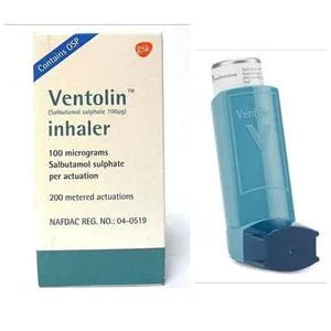 Ventolin Inhaler GSK Prevent Bronchospasm and Obstructive Airway Disease