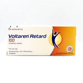 Voltaren Retard Diclofenac Sodium 100mg AIB Allied Product & PHARMACY Stores LTD