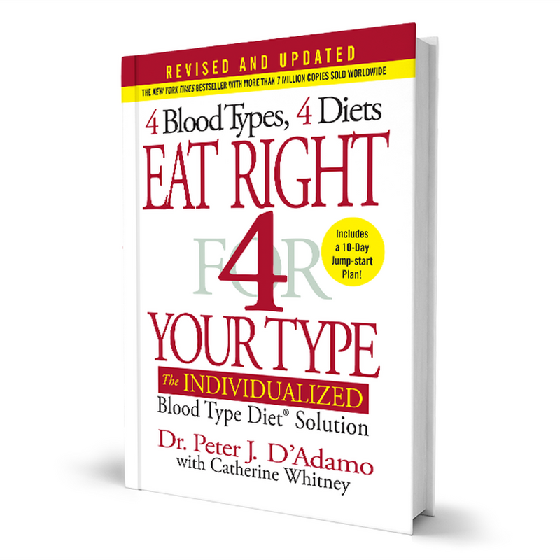 Eat Right 4 Your Type (Revised and Updated): The Individualized Blood Type Diet Solution Kanozon.com