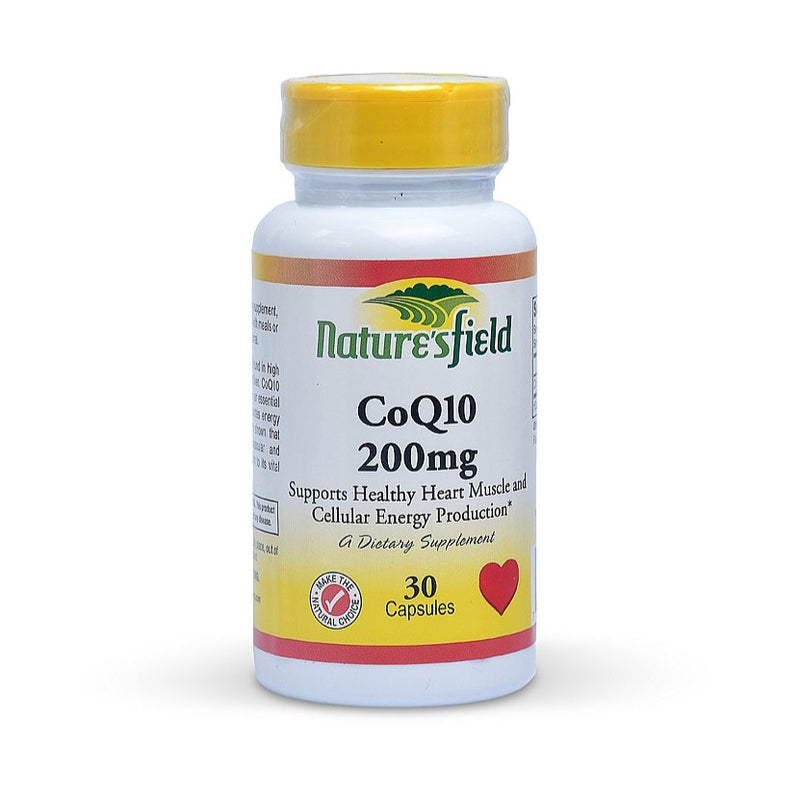 CoQ10 200mg Capsules supports healthy cardiovascular and immune function AIB Allied Product & Pharmacy Stores LTD