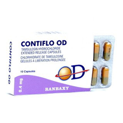 Contiflo OD Tamsulosinn Hydrochloride Capsules AIB Allied Product & PHARMACY Stores ltd