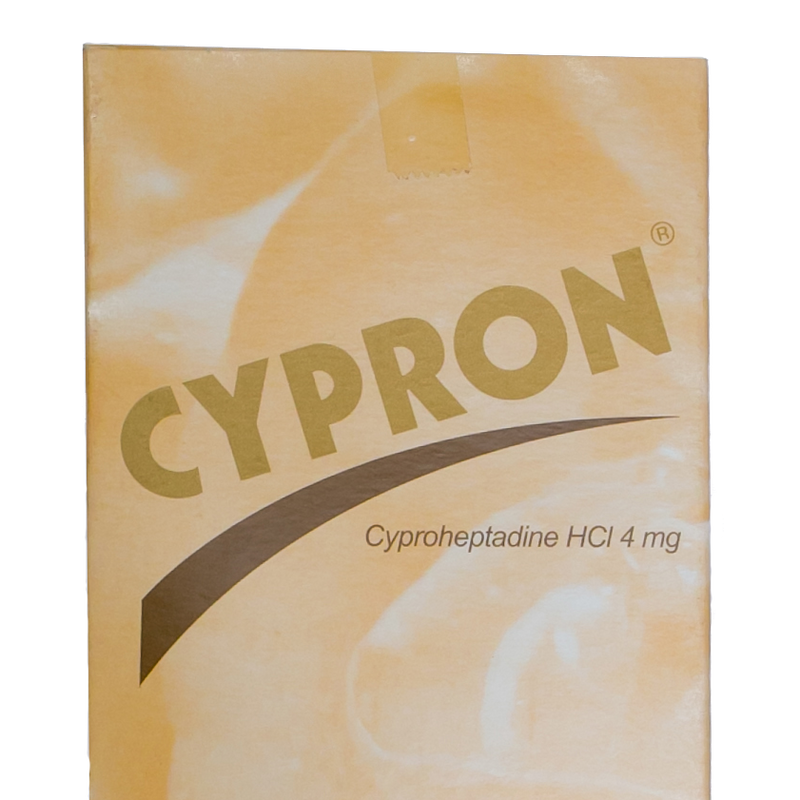 Cypron Cyproheptadine HCI Apetite Stimulant 4mg 30 Caplet AIB Allied Product & PHARMACY Stores LTD
