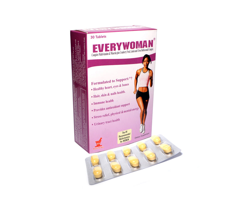 EVERYWOMAN Once Daily Complete Multivitamins & Minerals Tablet by 30 AIB Allied Product & PHARMACY Stores LTD